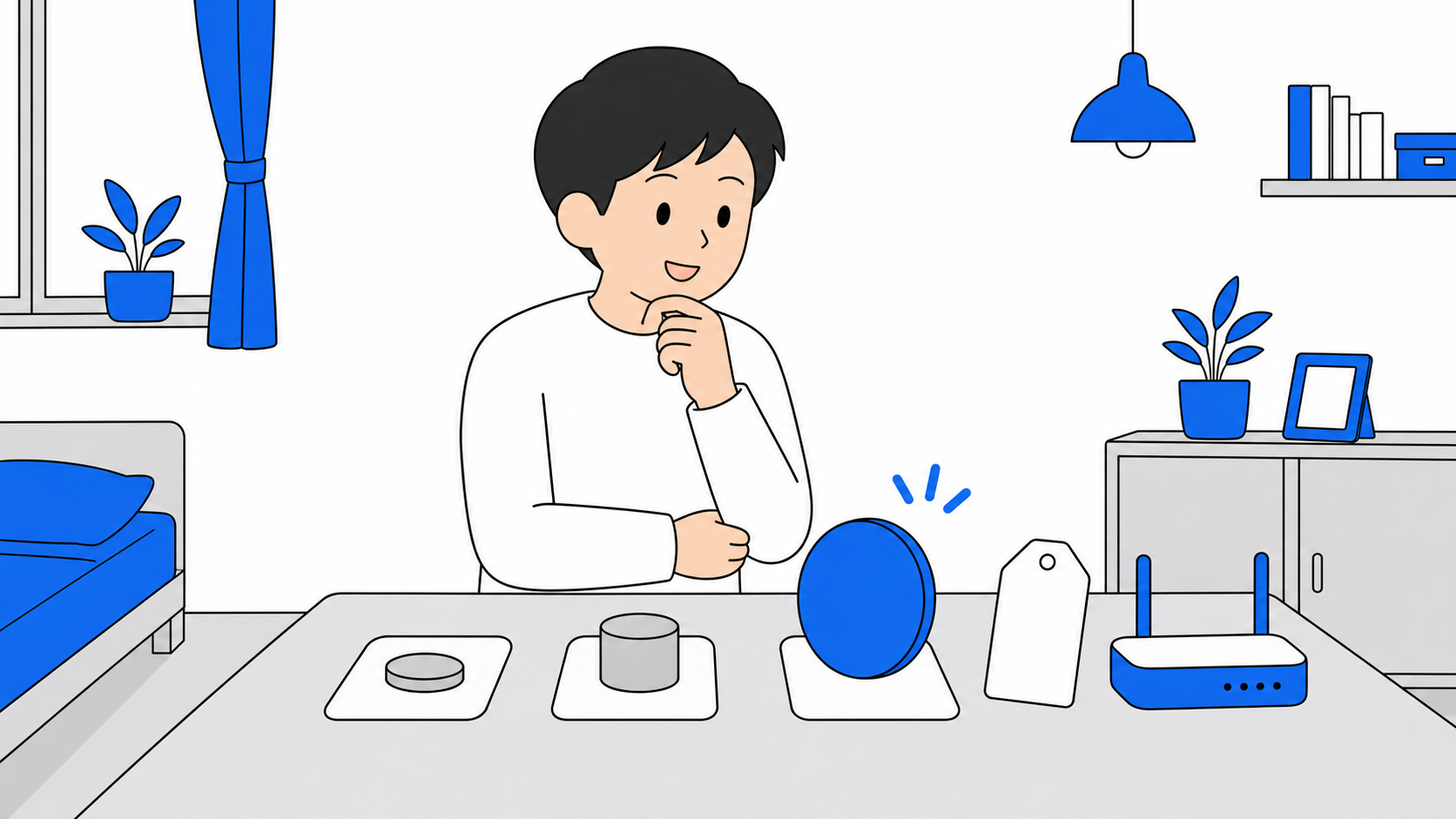 ahamo光を検討しながらスマホで料金プランを確認する様子