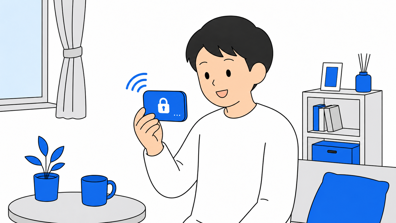 滞在期間別にレンタルWi-Fiを選ぶ流れのイメージ