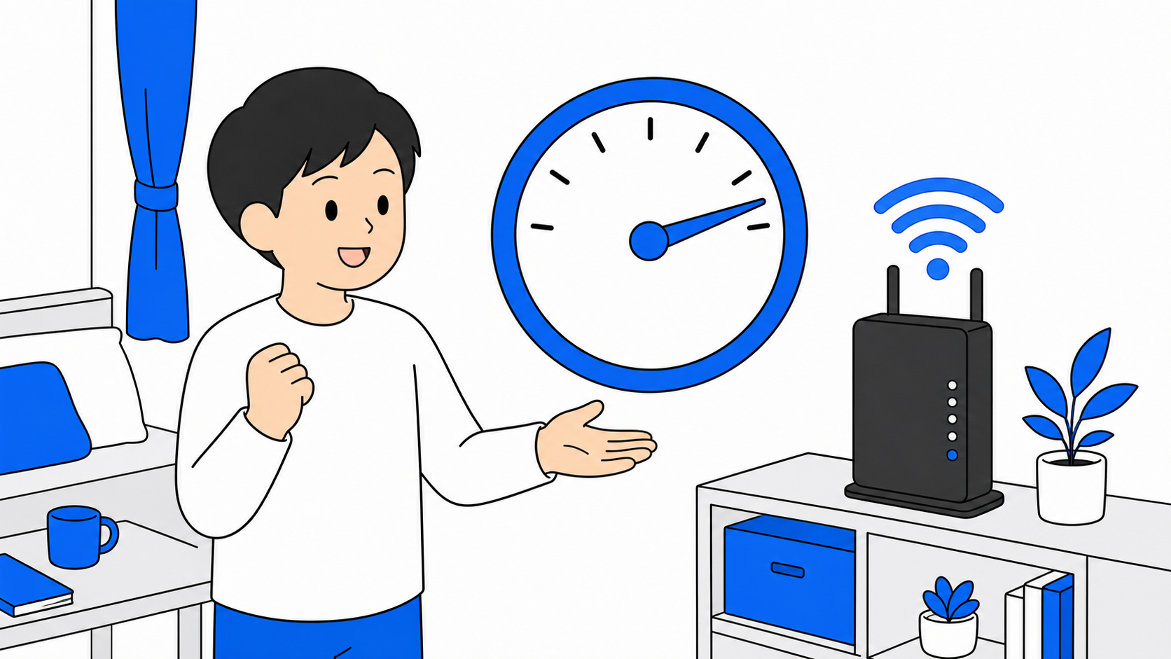 auやUQ mobileのセット割を確認する様子