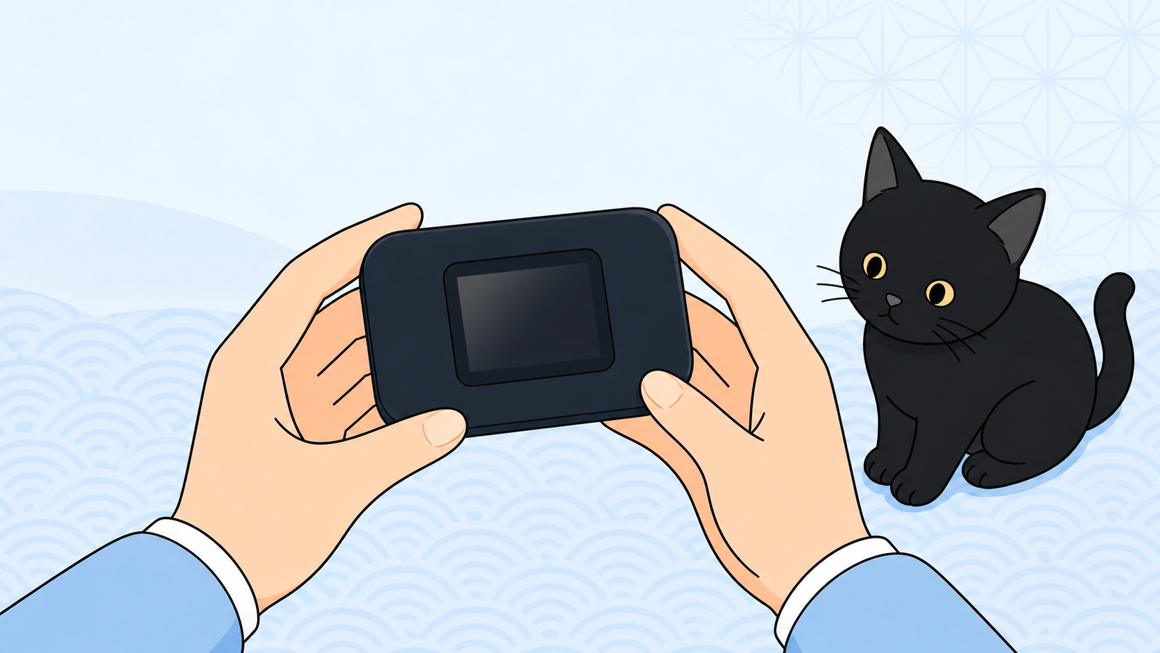 レンタルWi-Fiの補償の仕組みイメージ