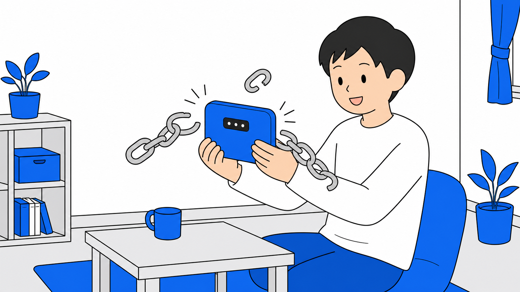 縛りなしWiMAXへの乗り換えを検討するイメージ